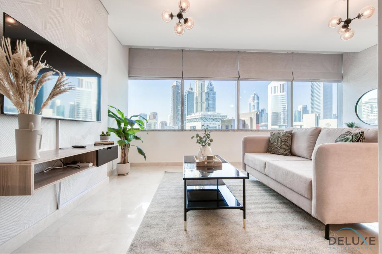 Calm Studio At Sky Gardens Difc By Deluxe Holiday Homes Dubai Buitenkant foto