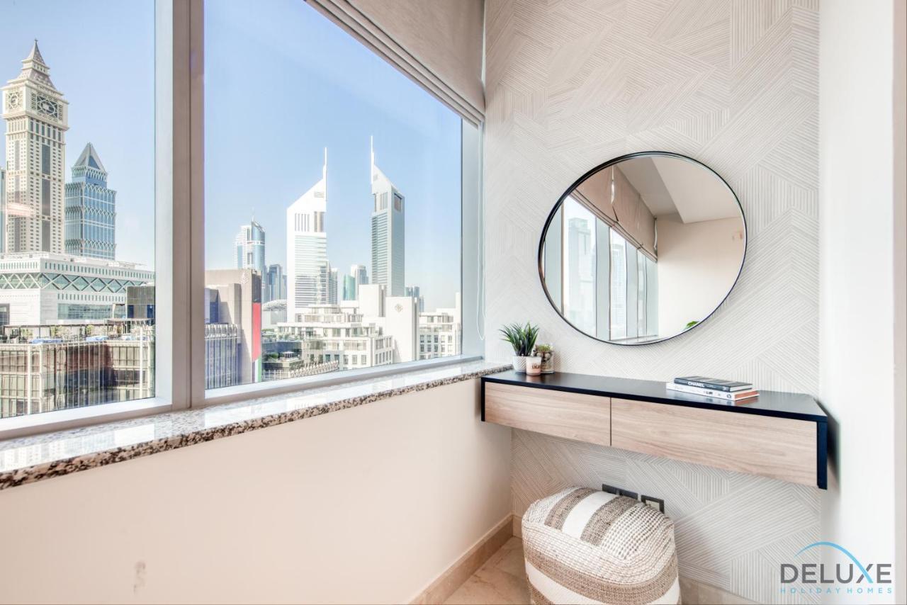 Calm Studio At Sky Gardens Difc By Deluxe Holiday Homes Dubai Buitenkant foto